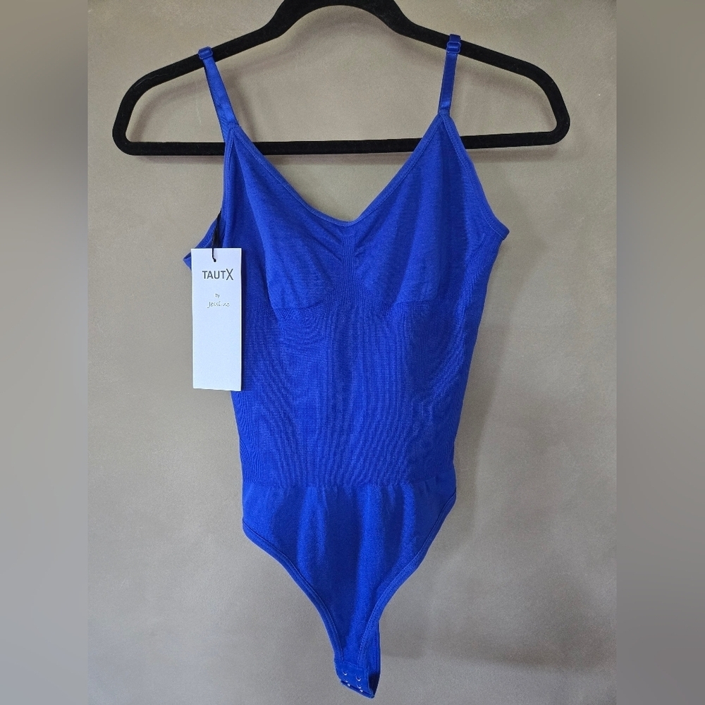 NWT!! TautX | "Peacock" Sculp Shapewear Bodysuit, Size M - Picture 2 of 8
